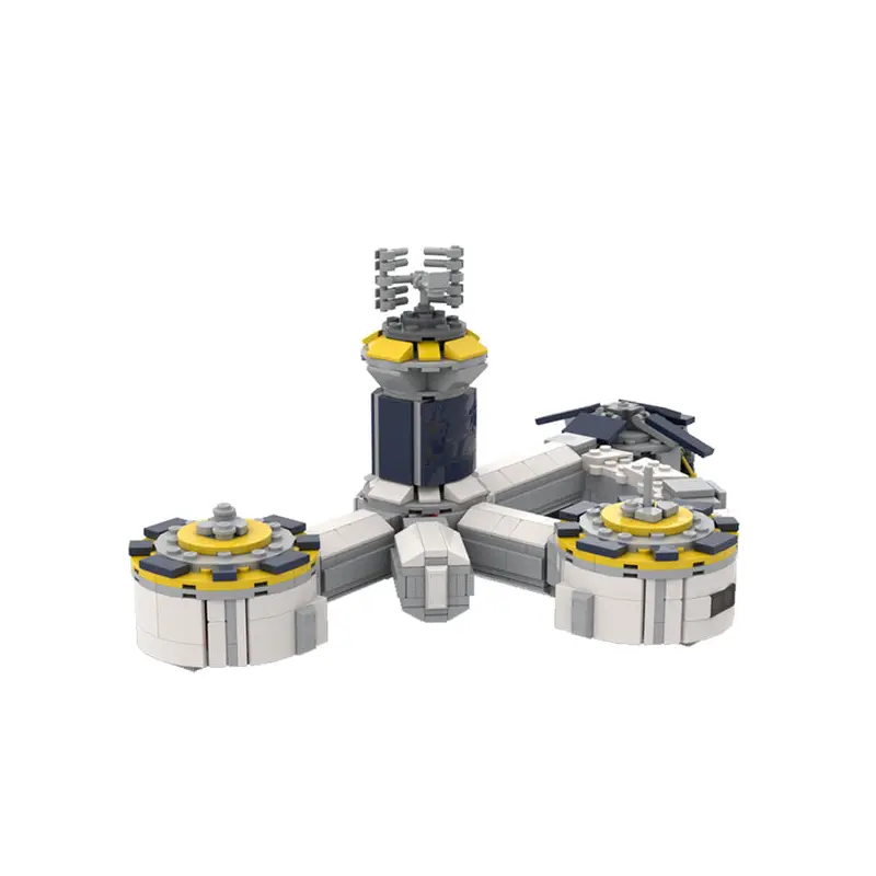 MOC-130781 Jamestown base Season 2 - For all mankind (nanofigure scale)