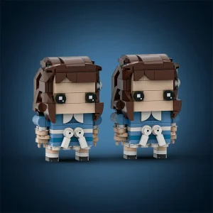 Shining Twins - Two Square Heads (Design)