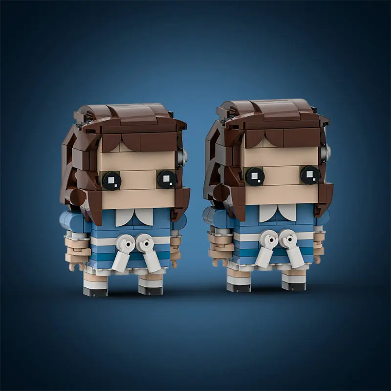 Shining Twins - Two Square Heads (Design)