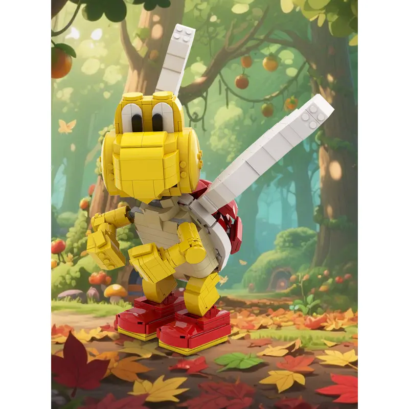 MOC-160717 Red Koopa Paratroopa - Posable Display Figure 01 - Super Mario Bros