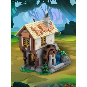 MOC-182367 Medieval Town Square Blacksmith - 10332 Castle Extension