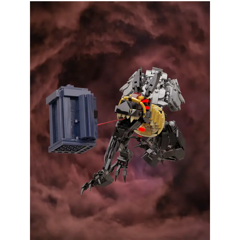 MOC-206042 Sutekh (Doctor who) and Tardis