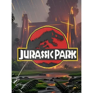 MOC-211353 Jurassic Park Logo Wall Display