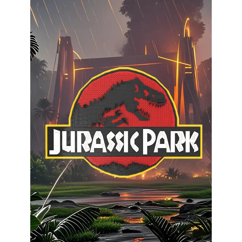 MOC-211353 Jurassic Park Logo Wall Display