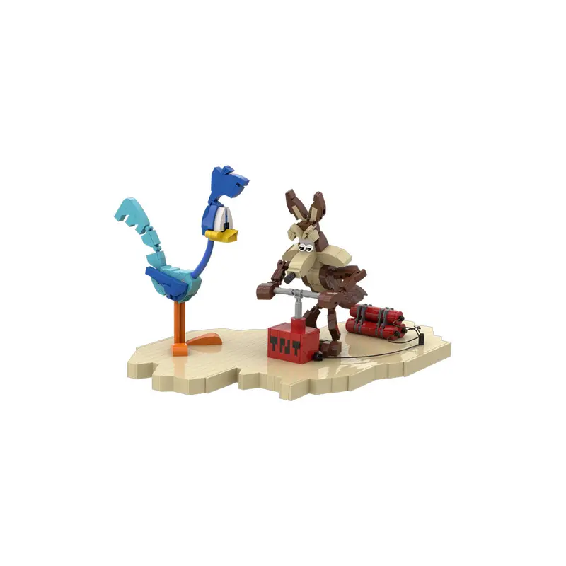 MOC-214247 Roadrunner and Wile E Coyote