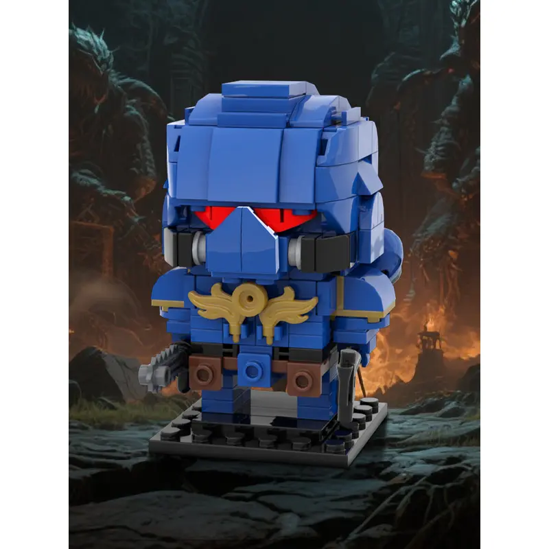 MOC-214626 Astartes Space Marine Brickheadz (WH40K)