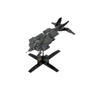 MOC-128254 Micro Aliens Series PART I : UD-4L Dropship Flying Type