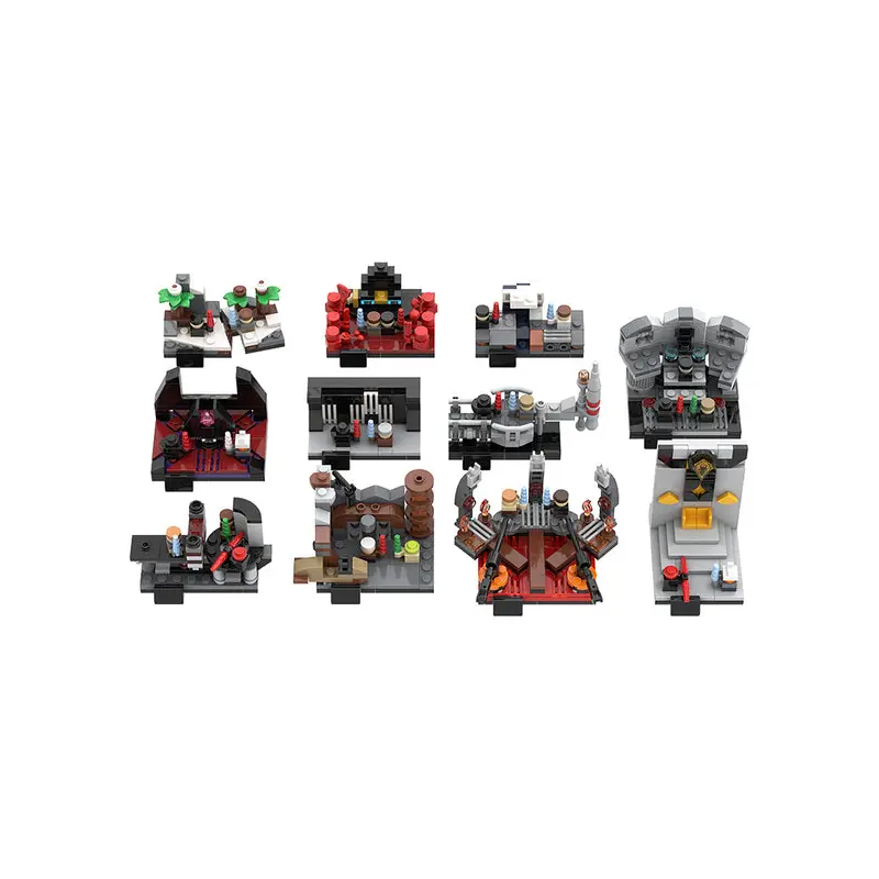 MOC-75680 Micro Lightsaber Duels - The Skywalker Saga