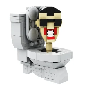 Large Glass Skibidi Toilet