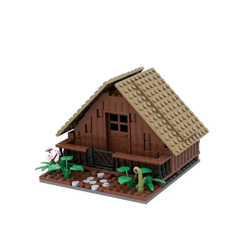 MOC-146915 Wooden House (without interior)