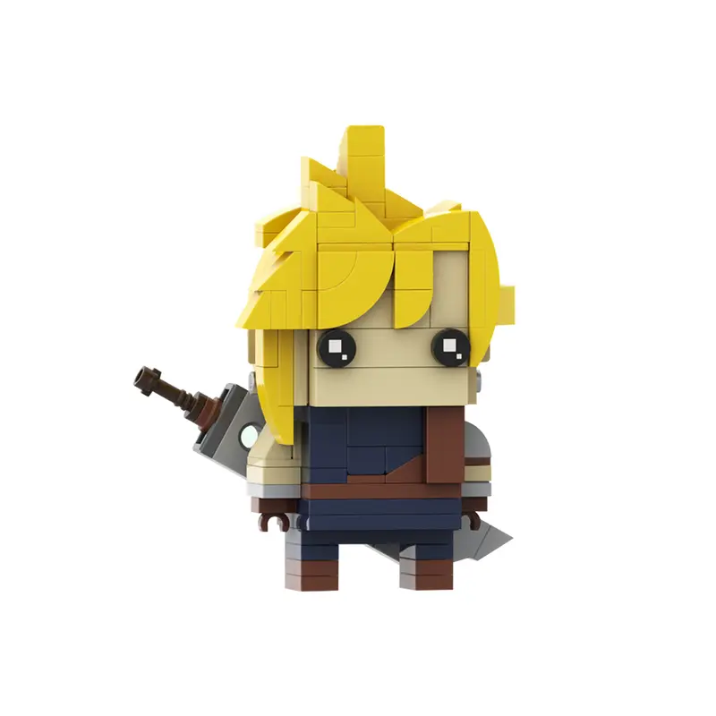 MOC-61279 Cloud Strife (FFVII) Brickheadz