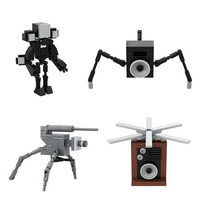 MOC A0981Y03 Skibidi Toilet - Mini Set