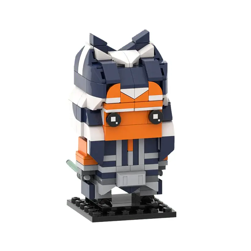 MOC 46440 Ahsoka Tano - Brick Pop! Headz Toy