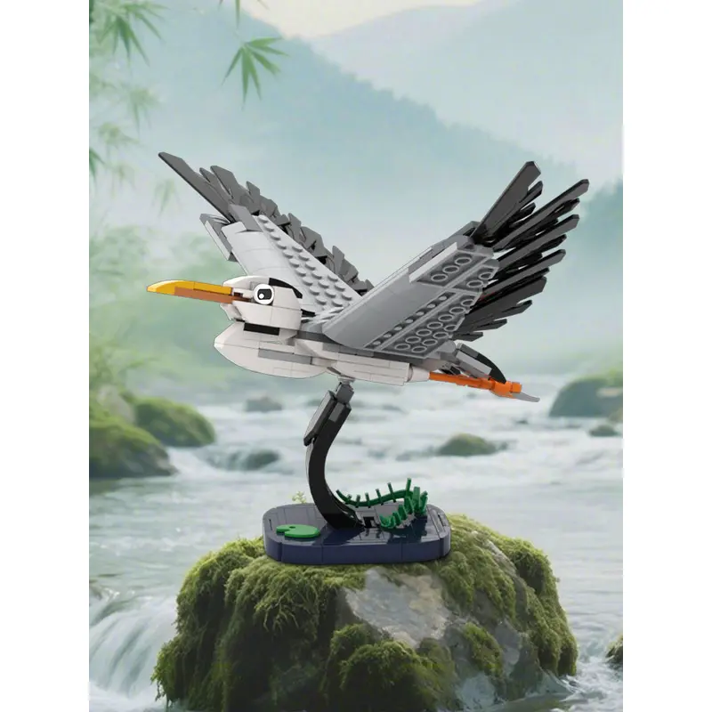 MOC-212038 Flying heron