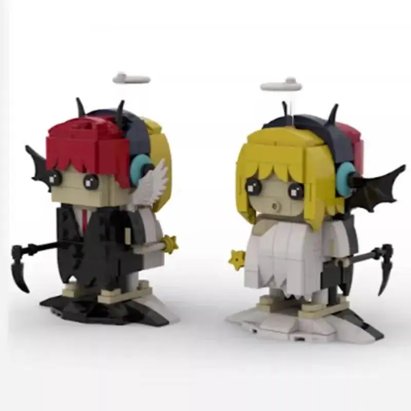 Angel Demon before and after