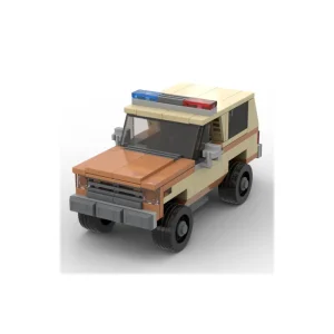 GOBRICKS MOC-118520 Jim Hopper's Chevy K5 Blazer from 'Stranger Things'
