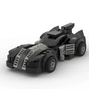 MOC 12738 Arkham Asylum Batmobile V2
