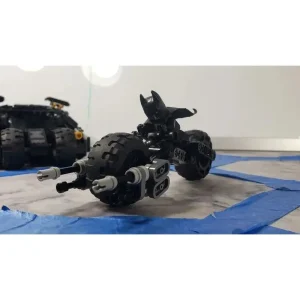 MOC-92487 The Batpod: 2021 Tumbler scale
