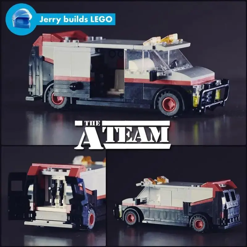 MOC-11246 A-Team GMC Vandura Van