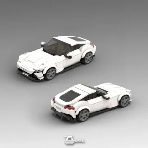 MOC-117638 Ferrari Roma - White