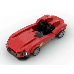 MOC-86869 Ferrari Monza SP2 - Red - 8 Stud Speed Champions