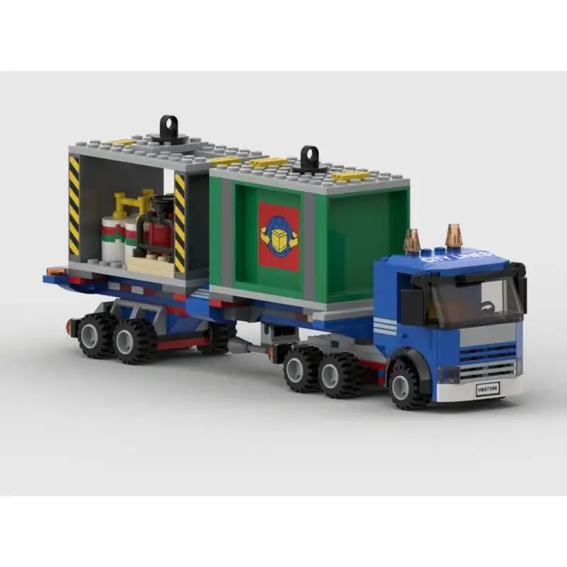 MOC-87396 City Lines Truck & Trailer