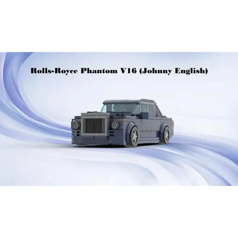 MOC-68328 Speed Champions Mr Bean`s V16 Rolls-Royce Phantom
