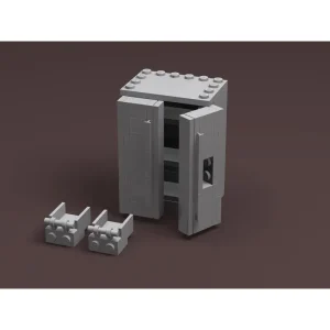 MOC-12322 Modern Refrigerator