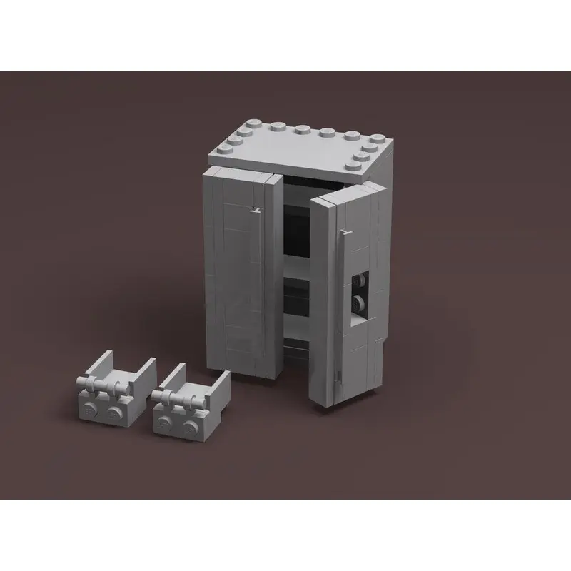 MOC-12322 Modern Refrigerator
