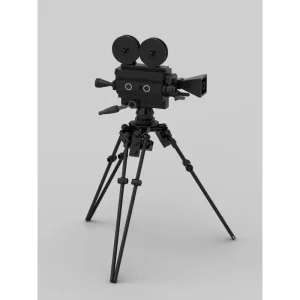 MOC-21947 Old-Fashioned Movie Camera