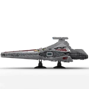 MOC-43186 Venator-class Republic Attack Cruiser (with interior) - the Clone Wars