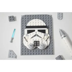 MOC-45084 Stormtrooper Brick sketch mosaic