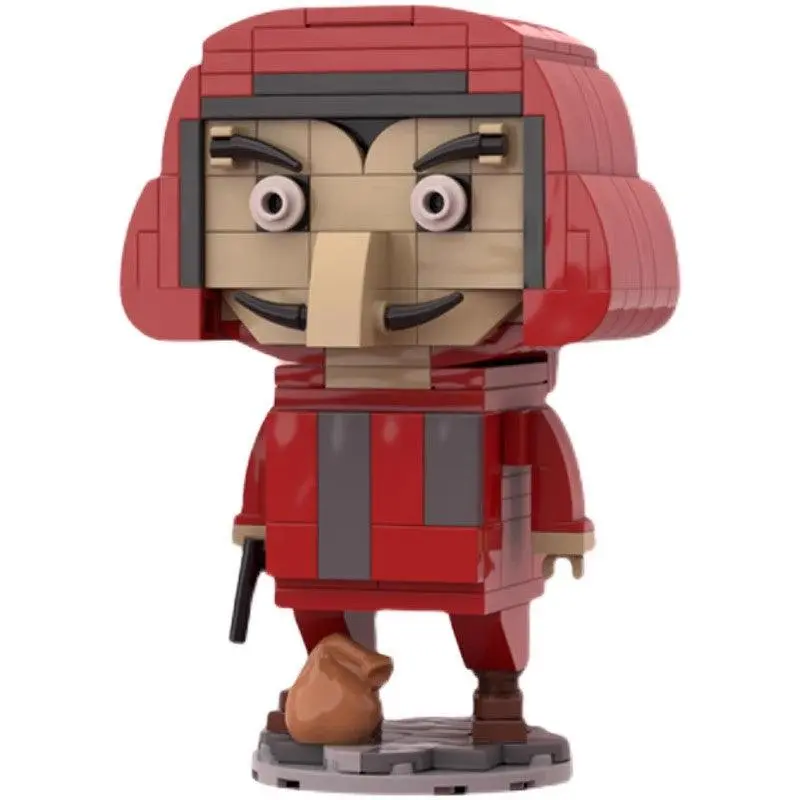 MOC-68551 BrickPop La casa de papel -Salvador Dal-