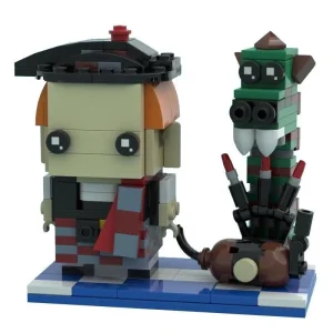 MOC-75007 Scotland - Traditional Kilt, Bagpipe and Nessy