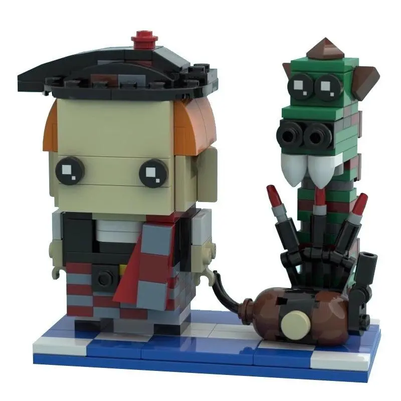 MOC-75007 Scotland - Traditional Kilt, Bagpipe and Nessy