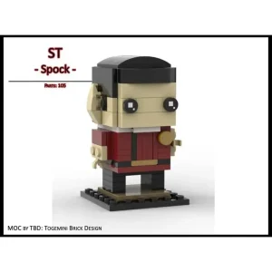 MOC-84361 Spock ST - Brickheadz
