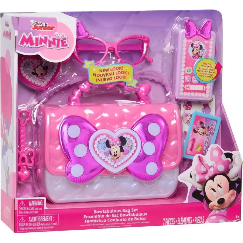 Disney Junior Minnie Mouse Bowfabulous Bag Set