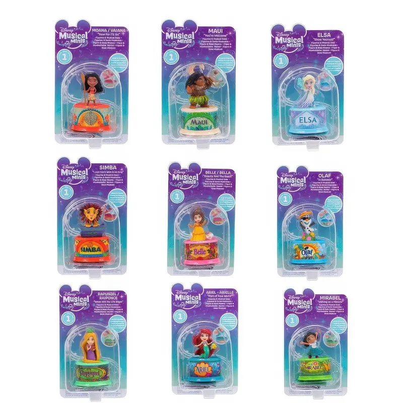 Disney Princesses Music Box and Figurine - Assorted