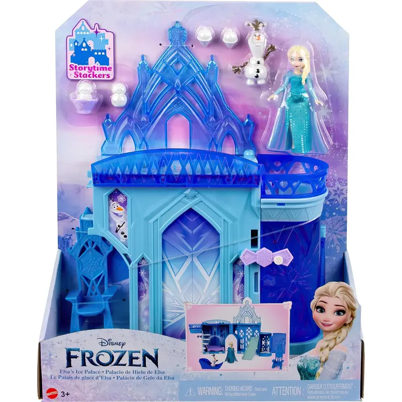 Elsa's Ice Palace Storytime Stackers Castle Doll House Playset
