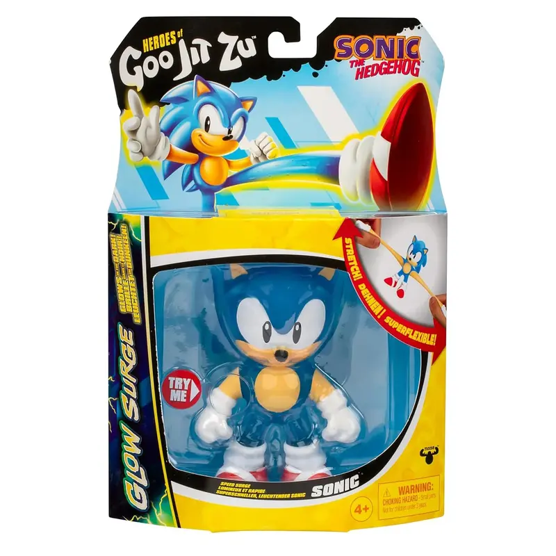 Heroes of Goo Jit Zu SonicHero Glow Surge - Sonic