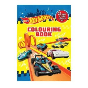 Hot Wheels Colouring Book