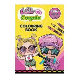LOL Surprise! X Crayola Colouring Book