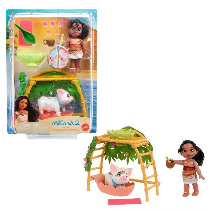 Moana 2 Simea & Pua Bathtime Fun Playset