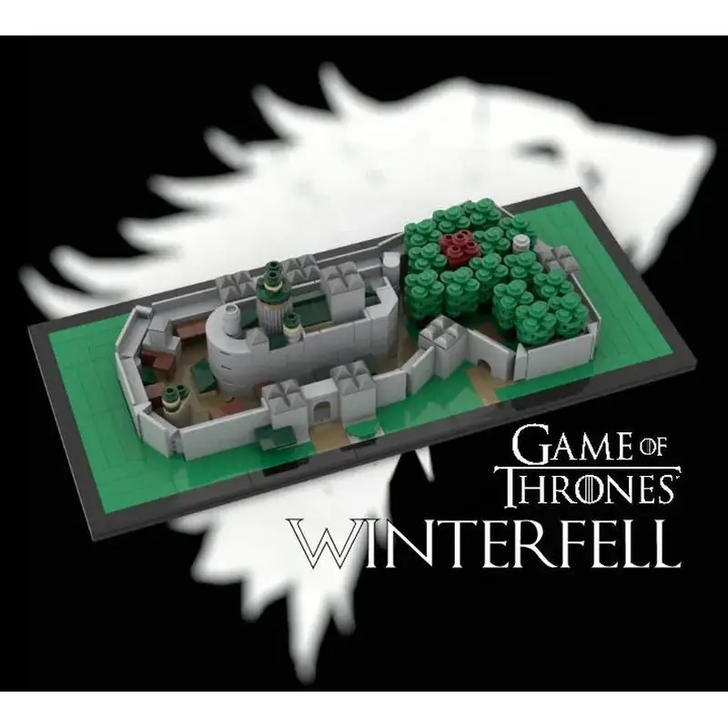 MOC-23049 Game Of Thrones - Winterfell Architecture