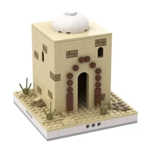 MOC-33390 Desert House #7 for a Modular Desert village