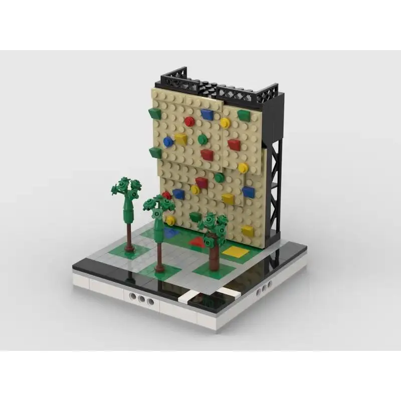 MOC-33939 Climbing Wall for a Modular City