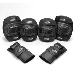 Osprey Kids' Skate BMX Pads - Knee, Elbow and Wrist Protective Set