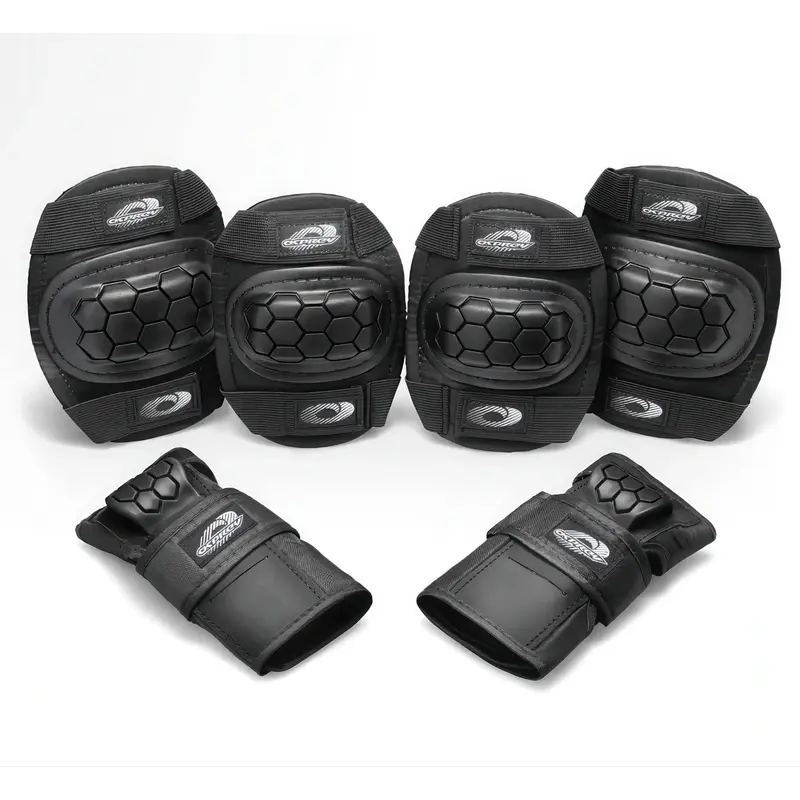 Osprey Kids' Skate BMX Pads - Knee, Elbow and Wrist Protective Set