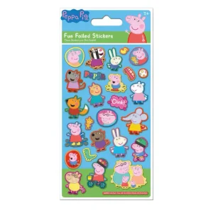 Peppa Pig Blue Foil Stickers Pack