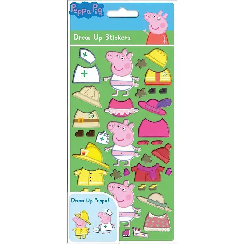 Peppa Pig Dress Up Stickers Pack